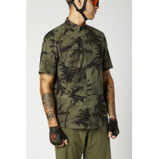 Pánský dres Fox Flexair Woven Ss Olive Green Pánský dres Fox Flexair Woven Ss Olive Green
