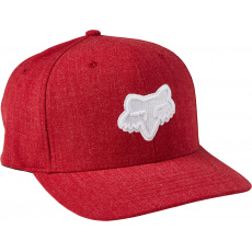 Pánská kšiltovka Fox Transposition Flexfit Hat Flame Red 