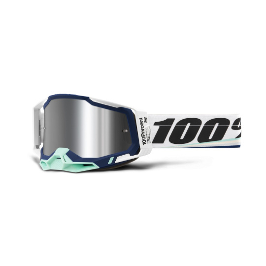 RACECRAFT 2, 100% brýle ARSHAM, stříbrné plexi