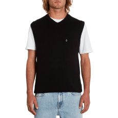 Pánský svetr Volcom Nebulords Sweater Black Pánský svetr Volcom Nebulords Sweater Black