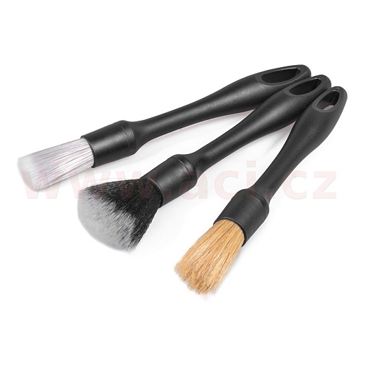 Sada detailingových štětců pro interiér i exteriér 3 ks