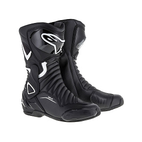 boty STELLA S-MX 6, ALPINESTARS (černé/bílé)