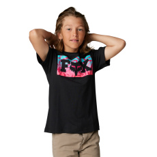 Dětské triko Fox Yth Nuklr Ss Tee Black Dětské triko Fox Yth Nuklr Ss Tee Black