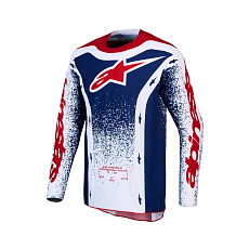 dres TECHSTAR limitovaná edice UNITY, ALPINESTARS (červená/bílá/modrá) 2026