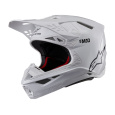 přilba SUPERTECH S-M10 SOLID, ALPINESTARS (bílá) 2025