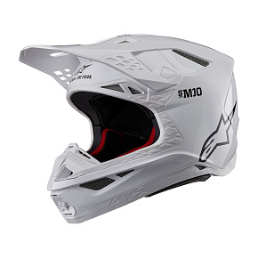 přilba SUPERTECH S-M10 SOLID, ALPINESTARS (bílá) 2026 přilba SUPERTECH S-M10 SOLID, ALPINESTARS (bílá) 2026