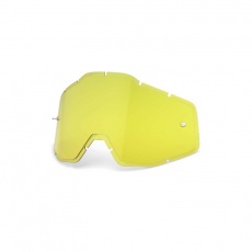 RACECRAFT/ACCURI/STRATA - HD Yellow Anti-Fog Injected Replacement Lens RACECRAFT/ACCURI/STRATA - HD Yellow Anti-Fog Injected Replacement Lens