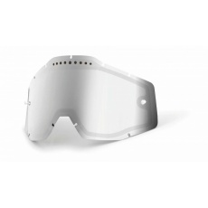 RACECRAFT/ACCURI/STRATA Vented Dual Pane Lens Anti-Fog - Silver Mirror / Smoke RACECRAFT/ACCURI/STRATA Vented Dual Pane Lens Anti-Fog - Silver Mirror / Smoke