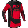dres LITE, FLY RACING - USA 2026 (černá/červená)