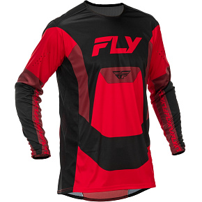 dres LITE, FLY RACING - USA 2026 (černá/červená) dres LITE, FLY RACING - USA 2026 (černá/červená)