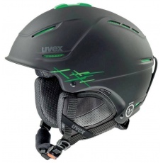 helma UVEX P1US PRO, black-green mat (S566156270*)
