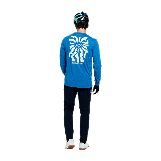 TLD PÁNSKÝ DRES S DLOUHÝM RUKÁVEM SKYLINE RIDE TEE ONE EYE AERO BLUE (38302800)