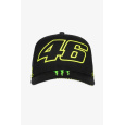 Kšiltovka VR46 Valentino Rossi - černá #46