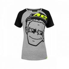 Dámské triko Valentino Rossi VR46 DOCTOR šedé 307605 Dámské triko Valentino Rossi VR46 DOCTOR šedé 307605