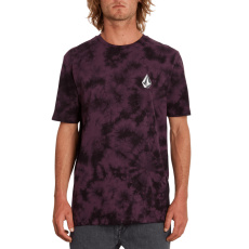Pánské triko Volcom Iconic Stone Dye Sst Mulberry Pánské triko Volcom Iconic Stone Dye Sst Mulberry