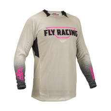 dres EVOLUTION DST. FLY RACING - USA 2023 (ivory/černá)