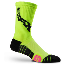 Cyklo ponožky Fox 8" Ranger Cushion Sock Lunar Fluo Yellow Cyklo ponožky Fox 8" Ranger Cushion Sock Lunar Fluo Yellow