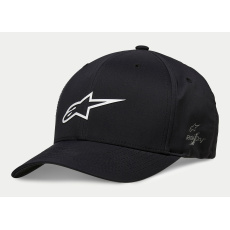 kšiltovka AGELESS WP TECH HAT, ALPINESTARS (černá/bílá)