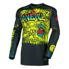 O´Neal dětský dres RANCID černá/žlutá