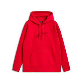 mikina EMERGENT OVERSIZED HOODIE, ALPINESTARS (červená)