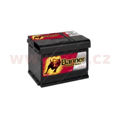 60Ah baterie, 540A, pravá BANNER Power Bull 241x175x175