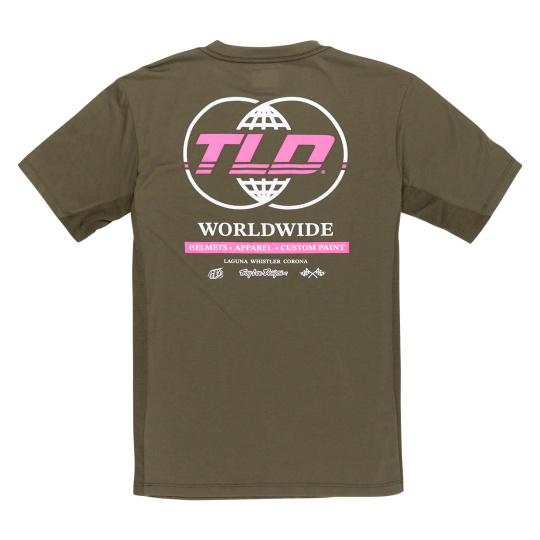 TLD DĚTSKÝ DRES S KRÁTKÝM RUKÁVEM SKYLINE RIDE TEE WORLDWIDE CAPER (38414800)