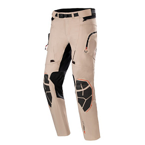 kalhoty AMT-10R DRYSTAR XF, ALPINESTARS (písková/černá/oranžová)