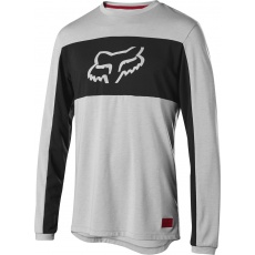 Pánský dres Fox Ranger DR Foxhead LS Jersey Grey Pánský dres Fox Ranger DR Foxhead LS Jersey Grey