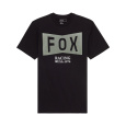 Pánské triko Fox Typeface Ss Prem Tee  Black