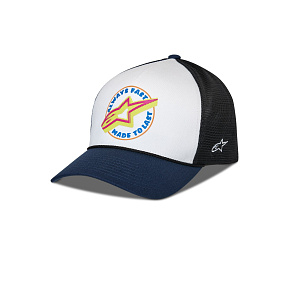 kšiltovka AORBIT TRUCKER, ALPINESTARS (bílá/modrá/černá) kšiltovka AORBIT TRUCKER, ALPINESTARS (bílá/modrá/černá)