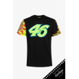 Tričko VR46 Valentino Rossi - Heritage černé - M