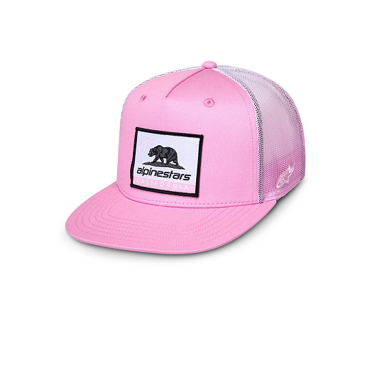 kšiltovka CALI GRADIENT TRUCKER, ALPINESTARS (růžová/bílá) kšiltovka CALI GRADIENT TRUCKER, ALPINESTARS (růžová/bílá)