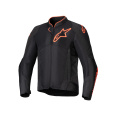 bunda VIPER AIR V4, ALPINESTARS (černá/červená fluo) 2025