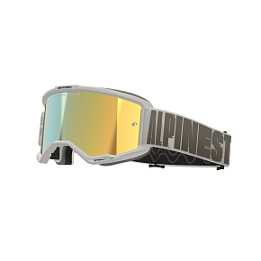brýle VISION 5 HOLLOW, ALPINESTARS (písková, zrcadlové zlaté plexi)