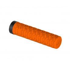 KELLYS Rukojeti KLS POISON SINGLE LockON, tiger orange * KELLYS Rukojeti KLS POISON SINGLE LockON, tiger orange *