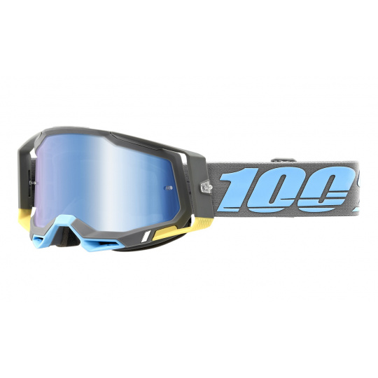 RACECRAFT 2, 100% brýle Trinidad, modré plexi