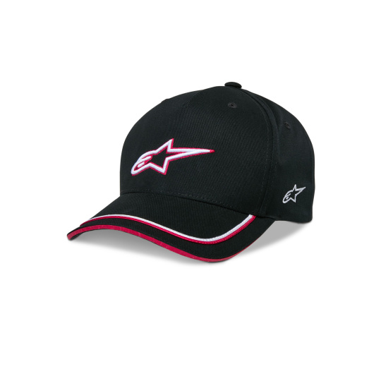 kšiltovka ASCENSION SNAPBACK, ALPINESTARS (černá/červená)