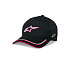 kšiltovka ASCENSION SNAPBACK, ALPINESTARS (černá/červená)