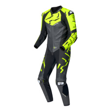 Moto kombinéza RICHA STRADALE GP jednodílná fluo žluto/šedá