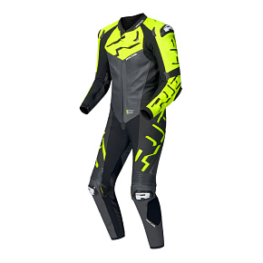 Moto kombinéza RICHA STRADALE GP jednodílná fluo žluto/šedá Moto kombinéza RICHA STRADALE GP jednodílná fluo žluto/šedá