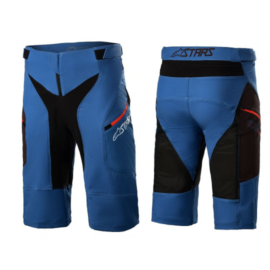 Alpinestars Drop 8.0 Shorts  Mid Blue/Bright Red