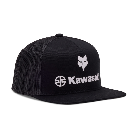 Dětská kšiltovka Fox Yth Fox X Kawi Snapback Hat  Black