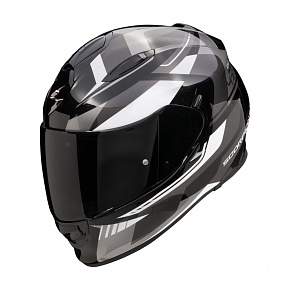 Moto přilba SCORPION EXO-491 ABILIS černo/stříbrno/bílá Moto přilba SCORPION EXO-491 ABILIS černo/stříbrno/bílá