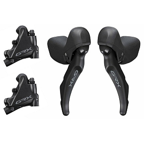 řazení SHIMANO GRX RX600 dual control 2x11 speed, třmeny RX400 (pár) J-kit, MNT 20mm řazení SHIMANO GRX RX600 dual control 2x11 speed, třmeny RX400 (pár) J-kit, MNT 20mm