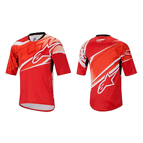 Alpinestars Sight S/S Jersey dres Red/Spicy Orange Alpinestars Sight S/S Jersey dres Red/Spicy Orange