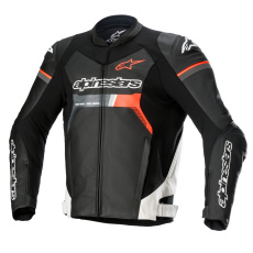 bunda GP FORCE, ALPINESTARS (černá/bílá/červená fluo) 2025 bunda GP FORCE, ALPINESTARS (černá/bílá/červená fluo) 2025