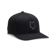 Pánská čepice Fox Fox Head Flexfit Hat  Black