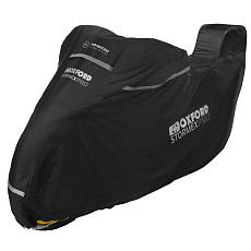 plachta na motorku Stormex Pro (s prostorem pro kufr), OXFORD (černá) plachta na motorku Stormex Pro (s prostorem pro kufr), OXFORD (černá)