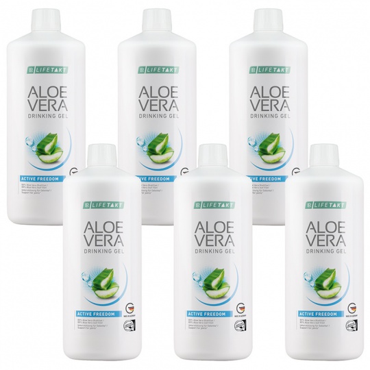LR ALOE VERA Drinking Gel Active Freedom 6x 1000ml
