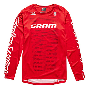 TLD DRES S DLOUHÝM RUKÁVEM SPRINT SRAM SHIFTED FIERY RED (32349800) vel.: M * TLD DRES S DLOUHÝM RUKÁVEM SPRINT SRAM SHIFTED FIERY RED (32349800) vel.: M *